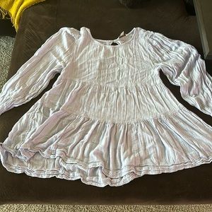 American Eagle Baby Doll Open Back Blouse